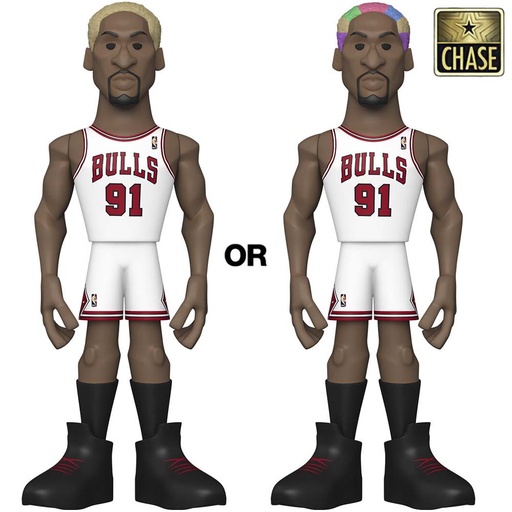[FU61158] Gold 5" NBA LG: Bulls- Dennis Rodman w/Chase