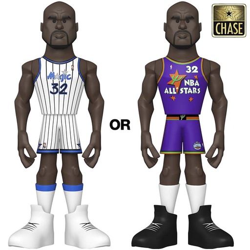 [FU61157] Gold 12" NBA LG: Magic- Shaquille O'Neal w/Chase