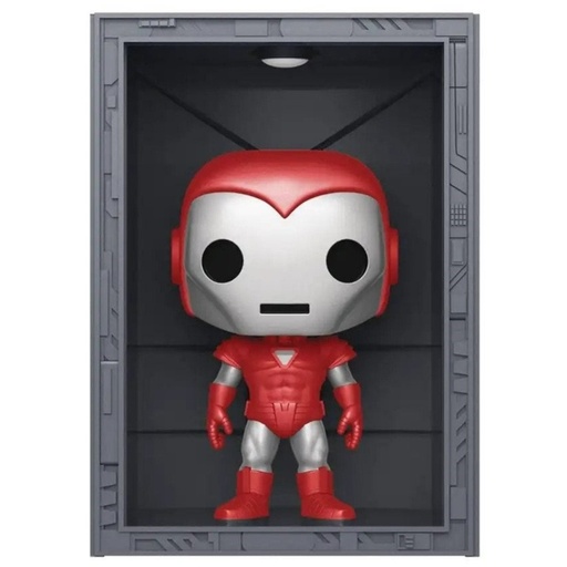 [FU64806] Pop Deluxe! Marvel: Hall of Armor - Iron Man Silver Centurion (MT)(Exc)