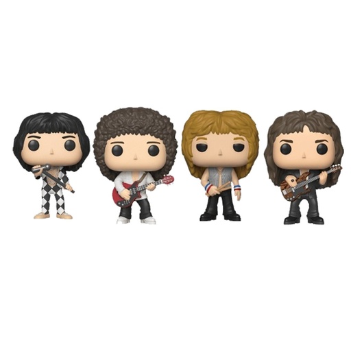 [FU66844] Pop! Rocks: Queen 4 pack (Exc)