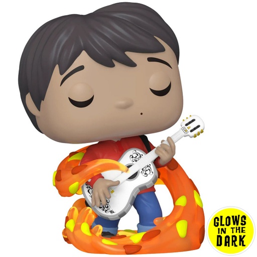 [FU66371] Pop! Disney: Coco - Miguel w/Guitar (GLOW)(Exc)
