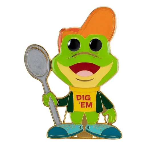 [FP-KLPP0002] Enamel Pin! Ad Icons: Honey Smacks - Dig Em’ Frog