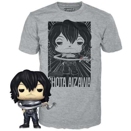 [FT63395] Pop! & Tee: Animation: My Hero Academia - Shota Aizawa (XL)