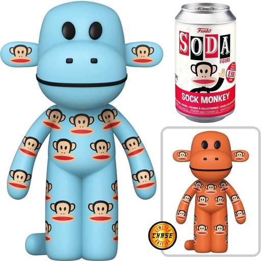[FU61707] Vinyl SODA: Paul Frank - Sock Monkey w/chase
