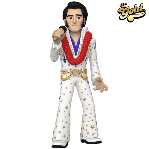 [FU65779] Gold 5" Rocks: Elvis