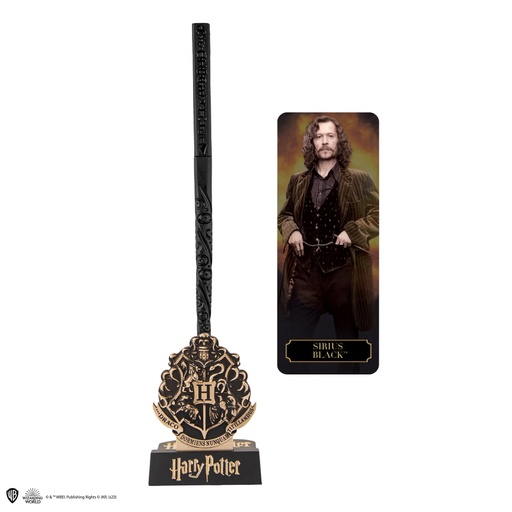 [CR3607] Cinereplica: Wand Pen with stand - Sirius Black