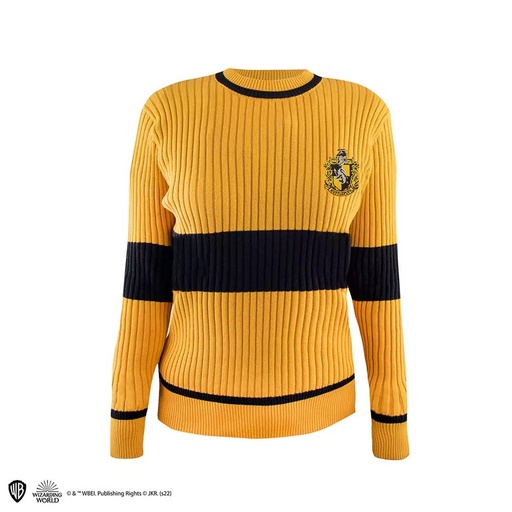 [CR8863] Cinereplica: Sweater - Quidditch Hufflepuff (L)