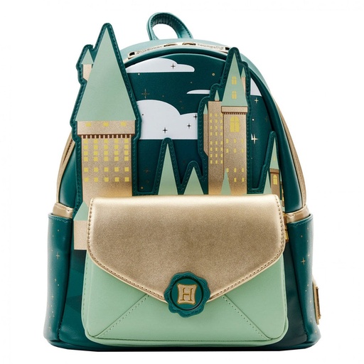 [LF-HPBK0188] Loungefly! Leather: Movies: Harry Potter Golden Hogwarts Castle