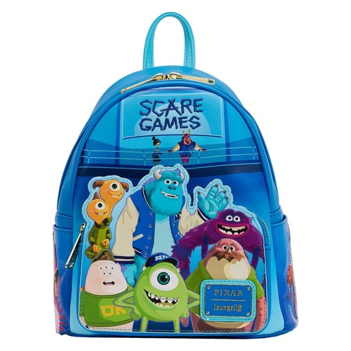 [LF-WDBK2889] Loungefly! Leather: Disney Pixar Monsters University Scare Games Mini Backpack
