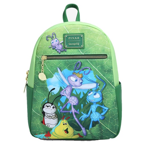 [LF-WDBK2432] Loungefly! Leather: Disney Bug's Life Mini Backpack