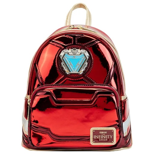[LF-MVBK0268] Loungefly! Leather: Marvel Iron Man 15Th Anniversary Cosplay Mini Backpack