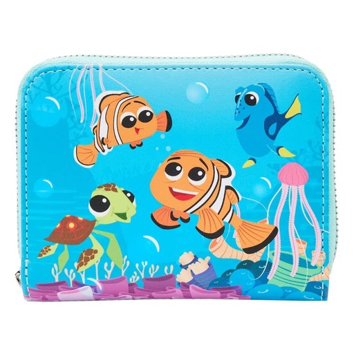 [LF-WDWA2473] Loungefly! Wallet: Disney Finding Nemo 20Th Anniversary Zip Around Wallet