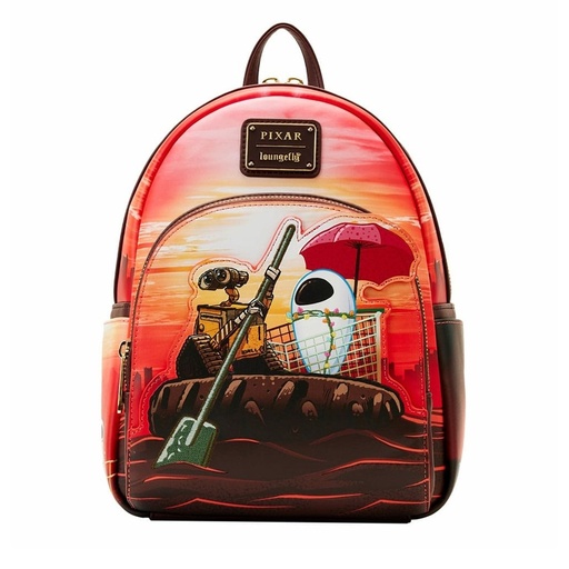 [LF-WDBK2966] Loungefly! Leather: Disney Pixar Moments Wall E Date Night Mini Backpack