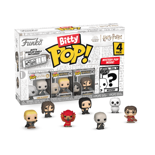 [FU71318] Bitty Pop! Movies: Harry Potter - Voldemort 4PK