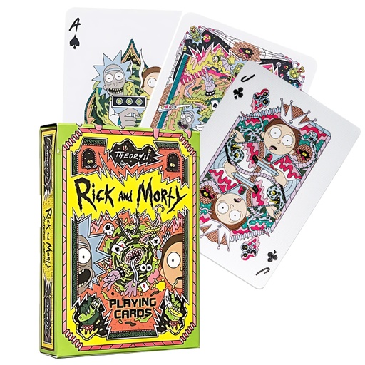 [T2105] Playing Cards: Rick and Morty