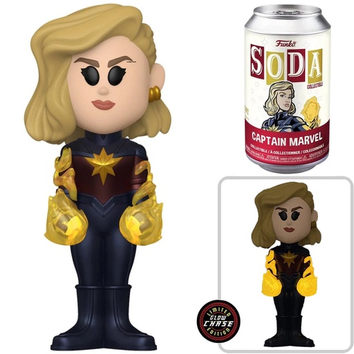[FU68764] Vinyl SODA: Marvel - Captain Marvel w/chase