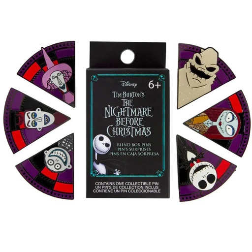 [LF-WDPN2922] Loungefly! Blind Box Pin: Disney The Night Before Christmas Oogie Boogie Wheel Blind Box Pins