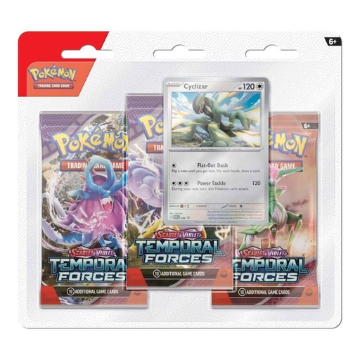 [PK188-85646] TCG: Pokemon- Scarlet & Violet 05 3 Pack Blister