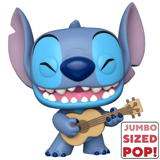 [FU76786] Pop Jumbo! Disney: Lilo and Stitch - Stitch with Uke (Exc)