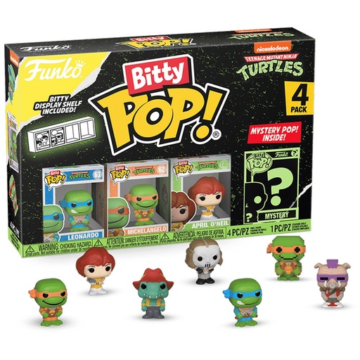 [FU71507] Bitty Pop! Tv: Teenage Mutant Ninja Turtle - Leonardo 4pk