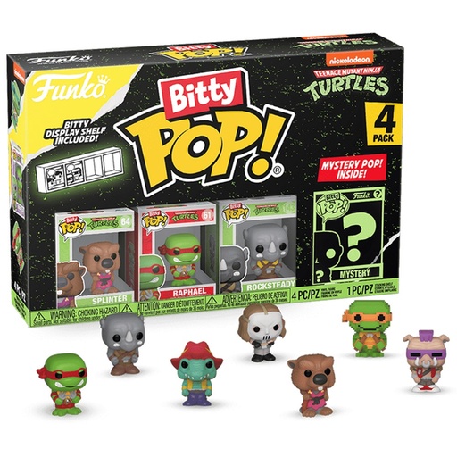 [FU71509] Bitty Pop! Tv: Teenage Mutant Ninja Turtle - Splinter 4pk