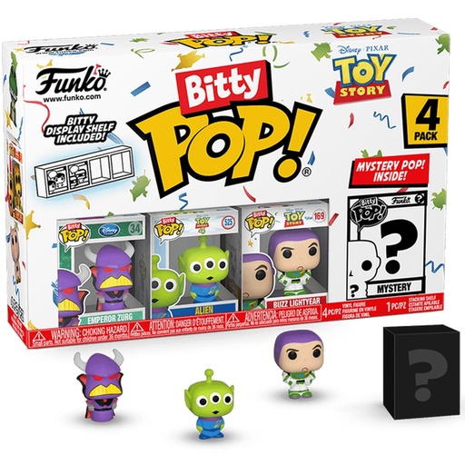 [FU73043] Bitty Pop! Disney: Toy Story - Zurg 4pk