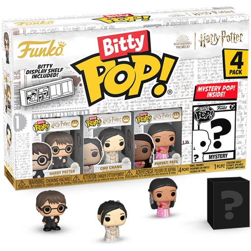 [FU83654] Bitty Pop! Movies: Harry Potter Goblet of Fire - Harry 4pk