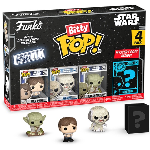 [FU83670] Bitty Pop! Star Wars: Star Wars - Han 4pk