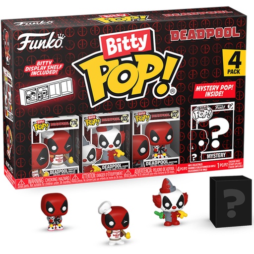 [FU84959] Bitty Pop! Marvel: Deadpool - BBQ Master 4PK