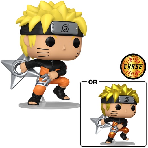[FU83804] Pop! Animation: Naruto S - Naruto (Shuriken) w/chase (MT)