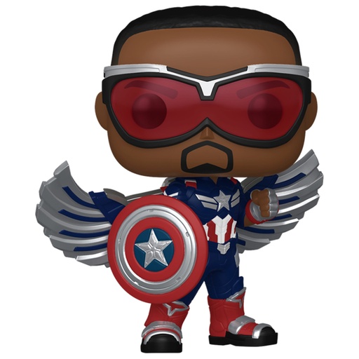 [FU75990] Pop! Marvel: Captain America Brave New World - Captain America(Sam Wilson)