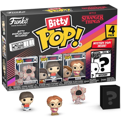 [FU83661] Bitty Pop! Tv: Stranger Things - Demogorgon 4pk