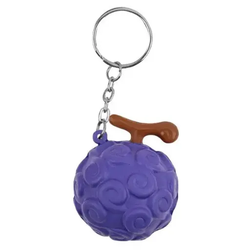 [CR2796] Cinereplica: One Piece - Keychain Squishy Gum gum Fruit 