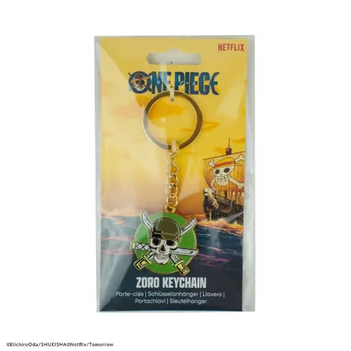 [CR3298] Cinereplica: One Piece - Zoro Keychain