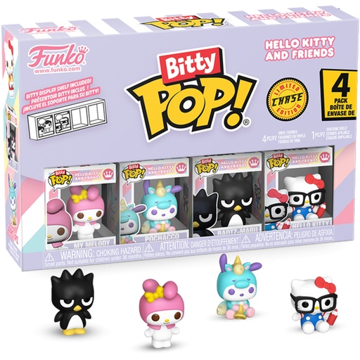 [FU85716] Bitty Pop! Animation: Sanrio - My Melody 4pk