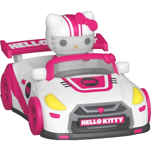 [FU90111] Bitty Pop! Ride Animation: Sanrio - Racecar with Hello K​itty