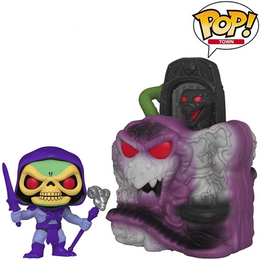 [FU51469] Pop Town! Animation: Master Of The Universe- Snake Mountain w/Skeletor