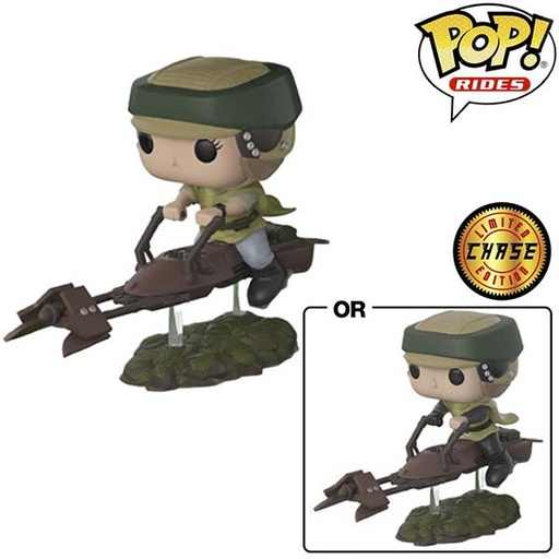 [FU23253] Pop Rides! Movies: Star wWars- Leia on Speeder Bike w/ Chase