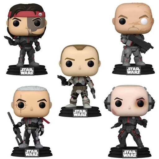 [FU57263] Pop! Movies: Star Wars- The Bad Batch 5 pack (Exc)