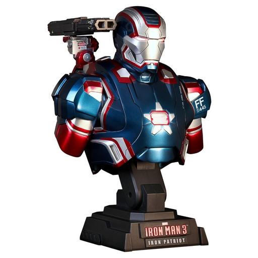 [HT10] IRON MAN 3 BUST IRON PATRIOT