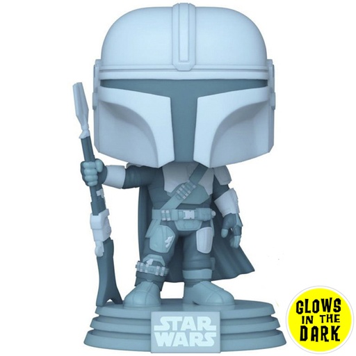 [FU60654] Pop! Tv: Mandalorian- Mandalorian (Holo)(GLOW)(Exc)