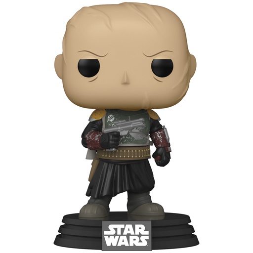 [FU58288] Pop! Tv: Mandalorian- Boba Fett w/o helmet (Exc)