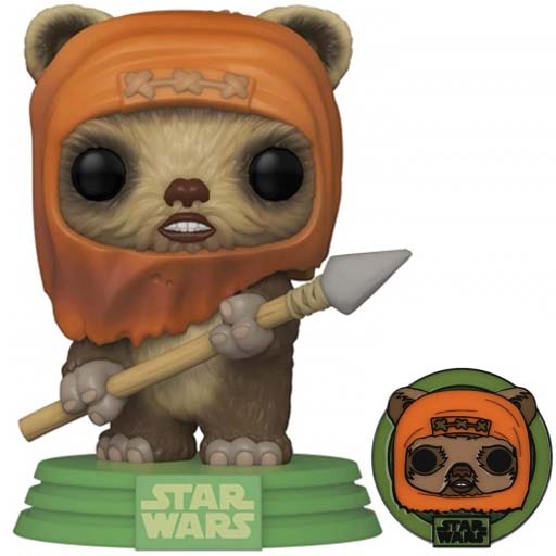 [FU55689] Pop! Movies: Star Wars- ATG Wicket w/Pin (Exc)