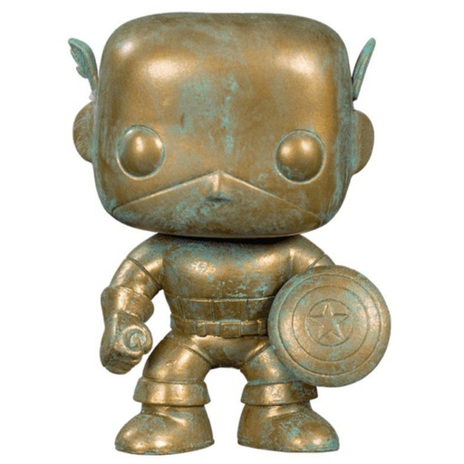 [FU42218] Pop! Marvel: 80th - Captain America (PT)(Exc)