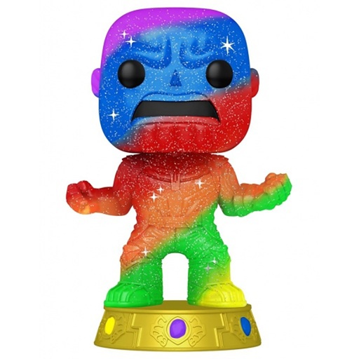 [FU58245] Pop! Artist Series: Marvel: Infinity Saga- Thanos (RNBW/MT) (Exc)