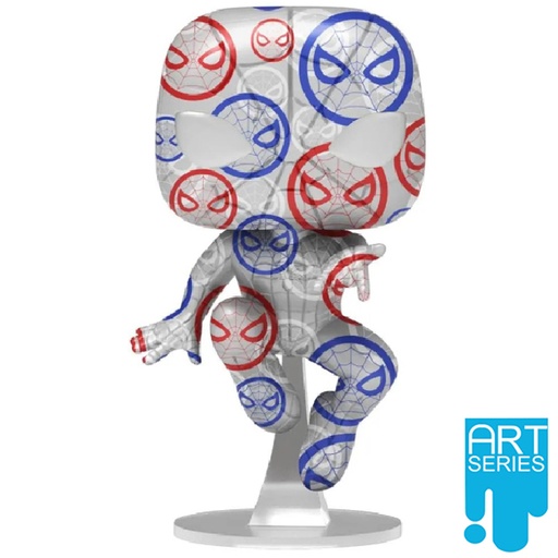 [FU56155] Pop! Artist Series: Marvel: Patriotic Age- Spider-Man/case (Exc)