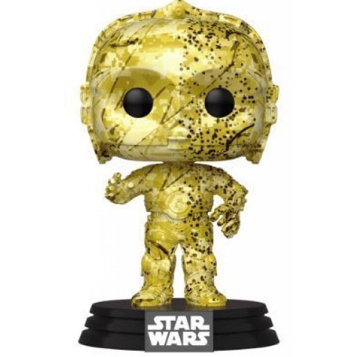 [FU45528] Pop! Artist Series: Movies: Star Wars- C-3PO (Futura)(Exc)