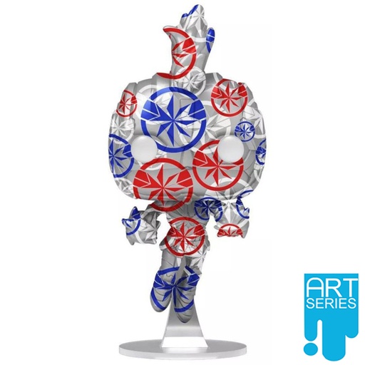 [FU56154] Pop! Artist Series: Marvel: Patriotic Age- Captain Marvel (Exc)