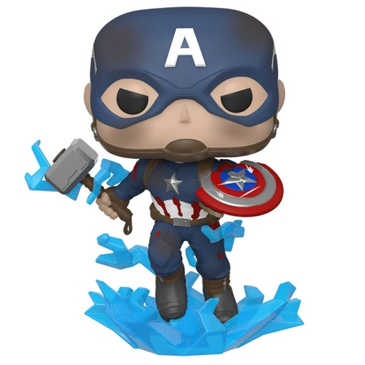[FU45137] Pop! Marvel: Avengers Endgame - Captain America w/ Broken Shield