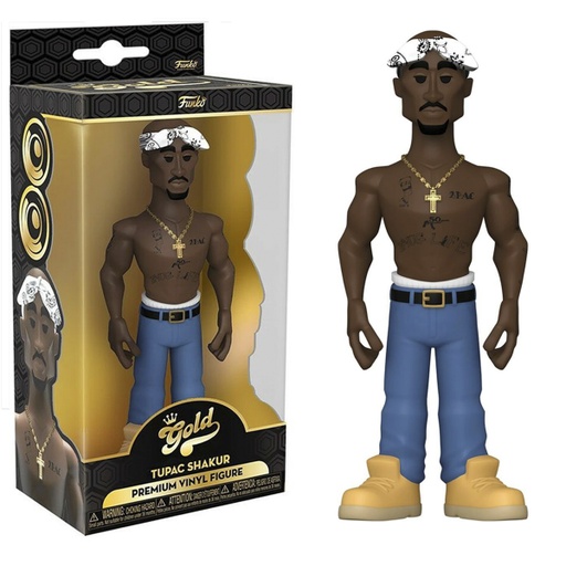 [FU56720] Gold 5" Rocks: Tupac